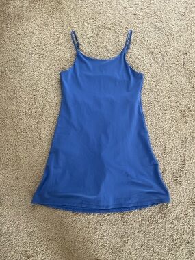 abercrombie kids cobalt blue athletic dress